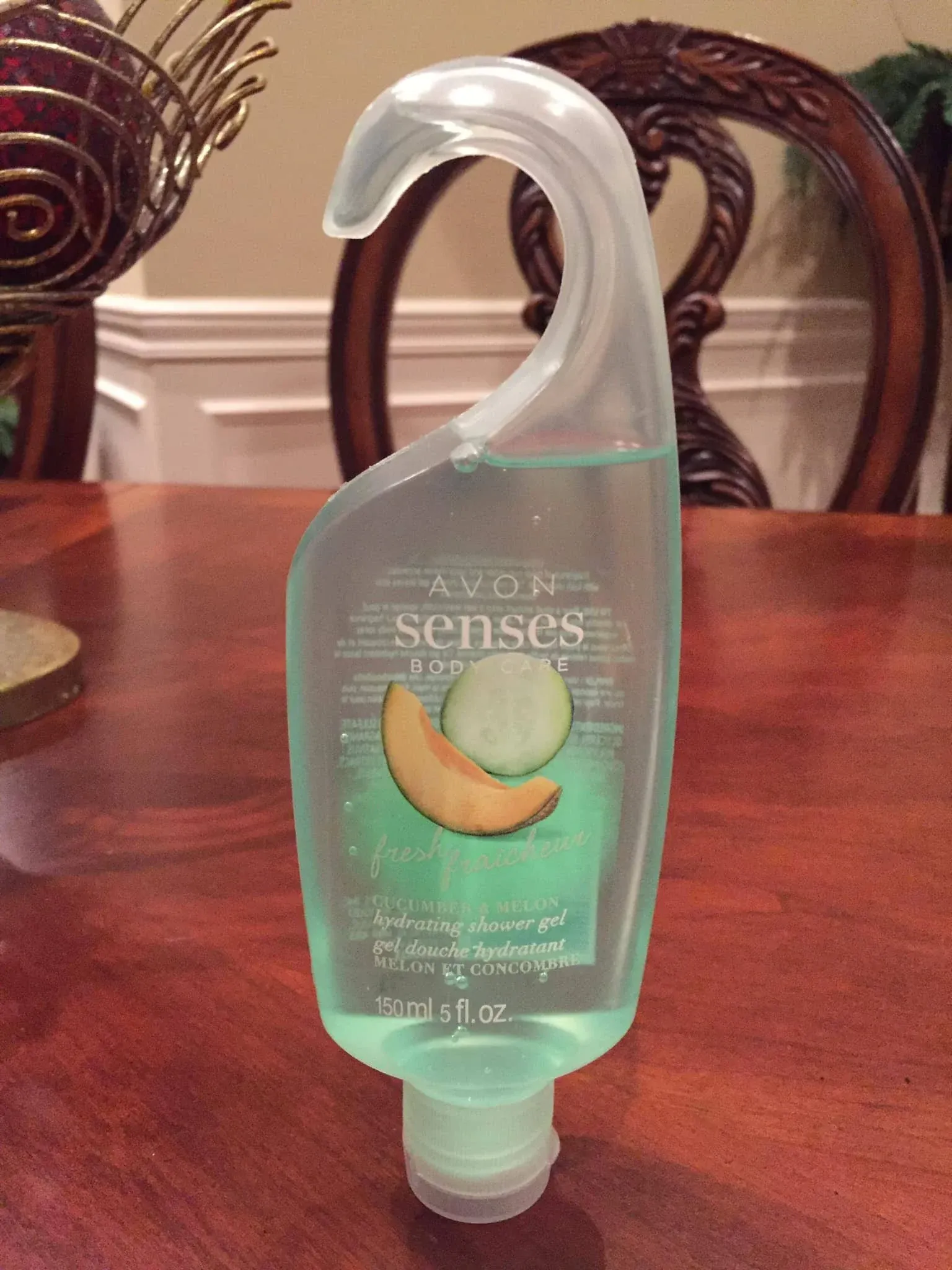 Avon Senses Fresh Cucumber &amp; Melon Hydrating Shower Gel 5 Fl Oz