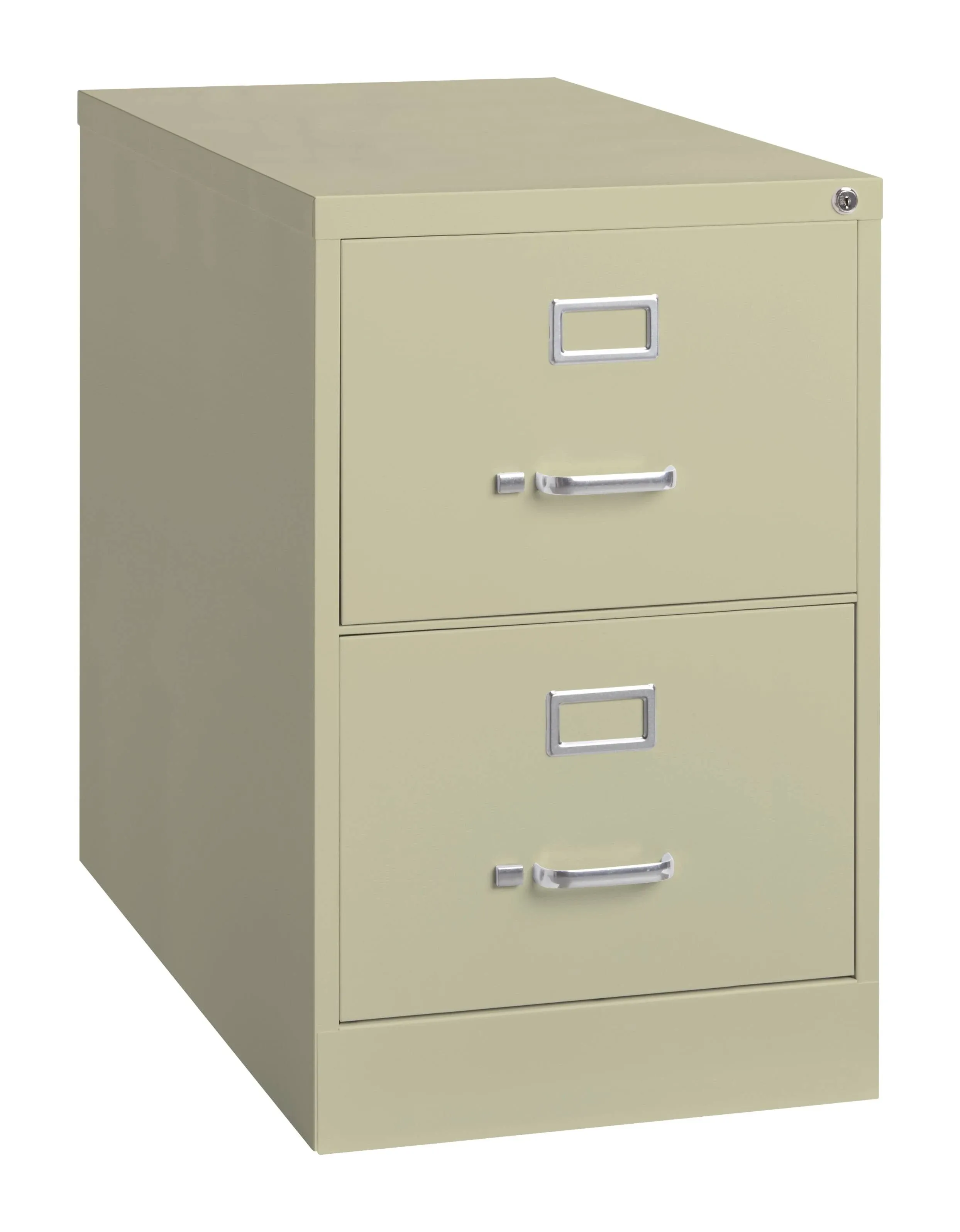 Hirsh 26.5-in Deep 2 Drawer Legal Width Vertical File Cabinet Putty