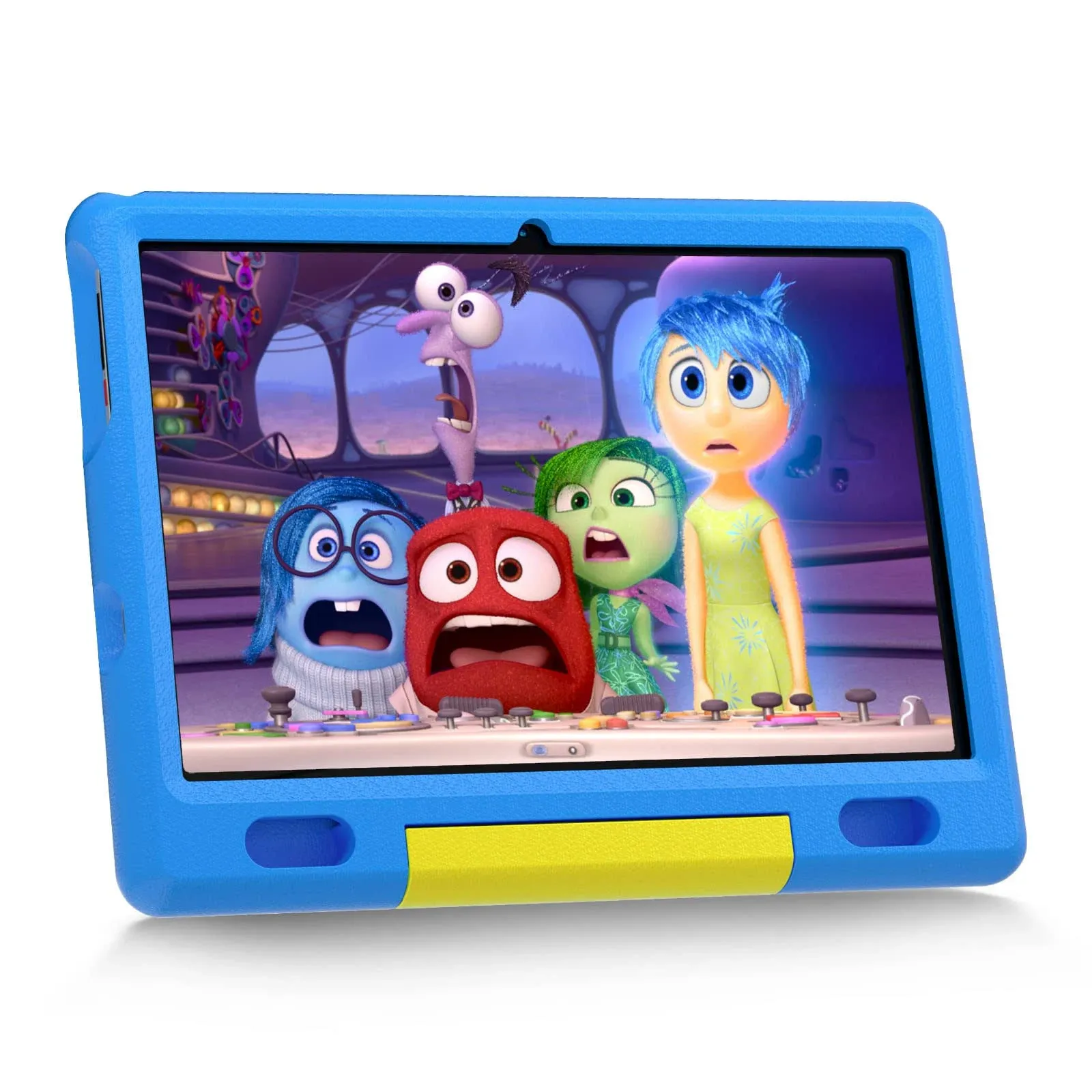 Cheerjoy Kids Tablet 10 inch, Android 12 Tablet for Kids with Parent Control, 2GB+32GB, 5000mAh, WiFi Bluetooth Tablet with Shock-proof Case (Blue)