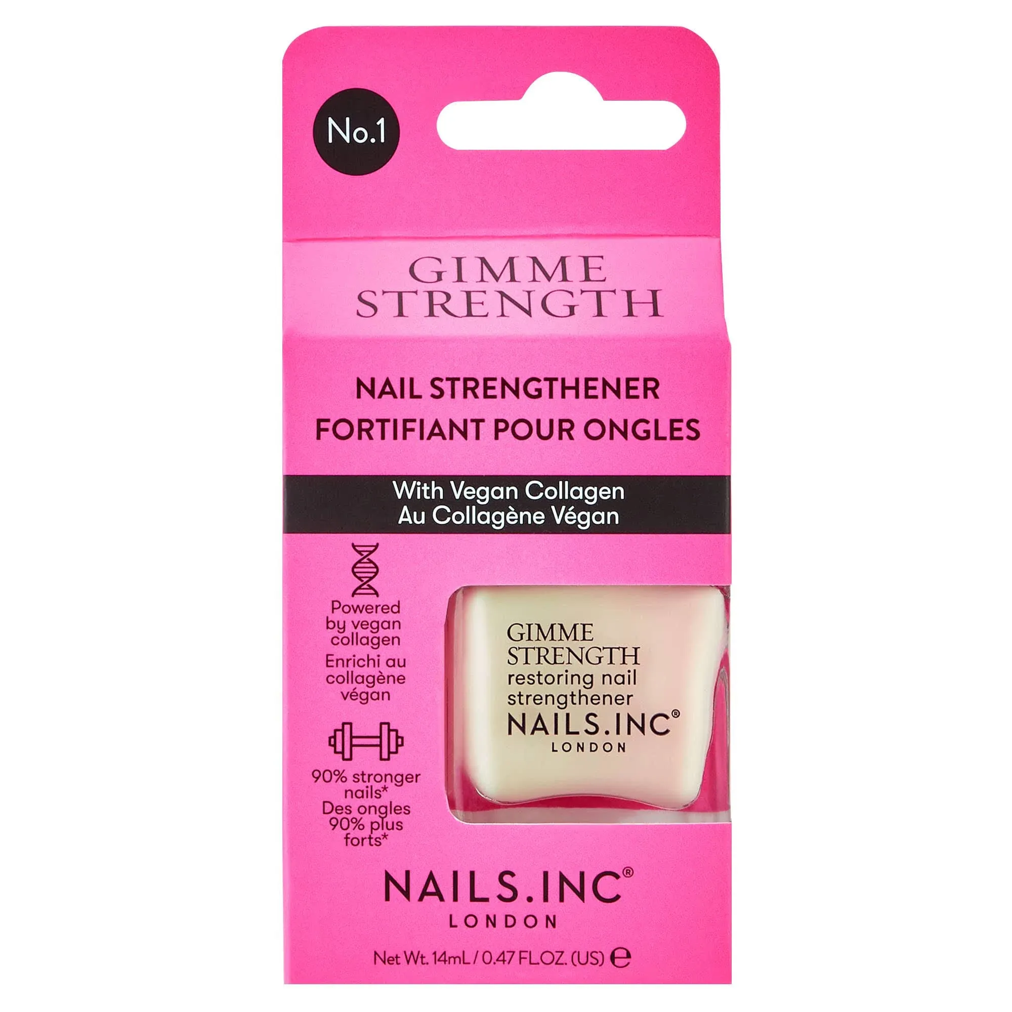 nails inc. Gimme Strength Nail Strengthener 14ml