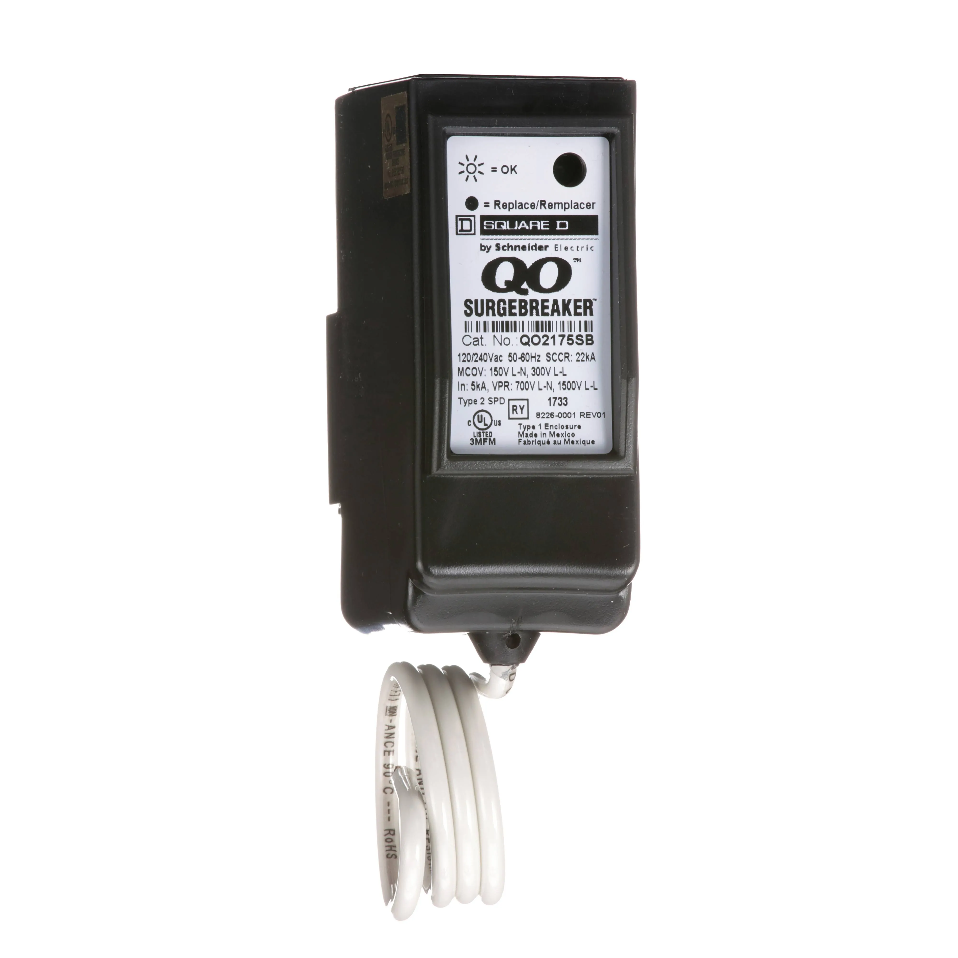 Square D QO2175SB Surge Protective Device