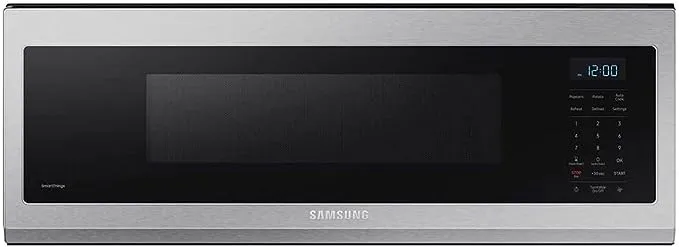 1.1 Cu. Ft. Low Profile Over the Range Stainless Steel Microwave