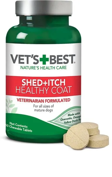 Vet&#039;S Best Shed &amp; Itch Relief/Healthy Coat 50 Tabs