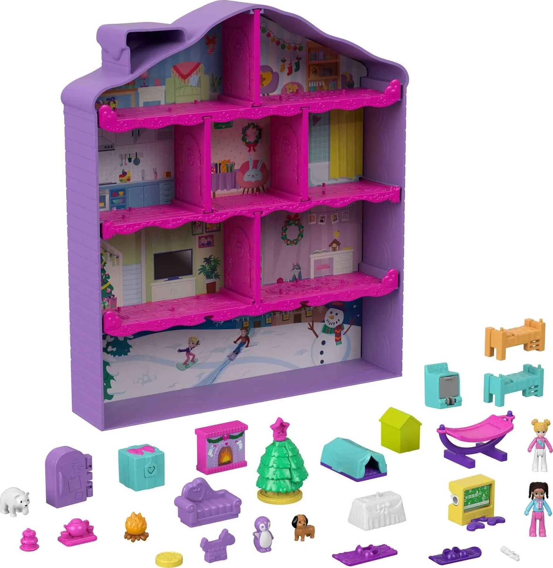 Polly Pocket Dolls Advent Calendar