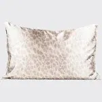 Kitsch Satin Pillowcase for Hair & Skin - Softer Than Silk Pillowcase for Hair and Skin | Cooling Satin Pillowcases with Zipper | Satin Pillow Case Cover | Pillow Cases Standard Size Queen, Leopard