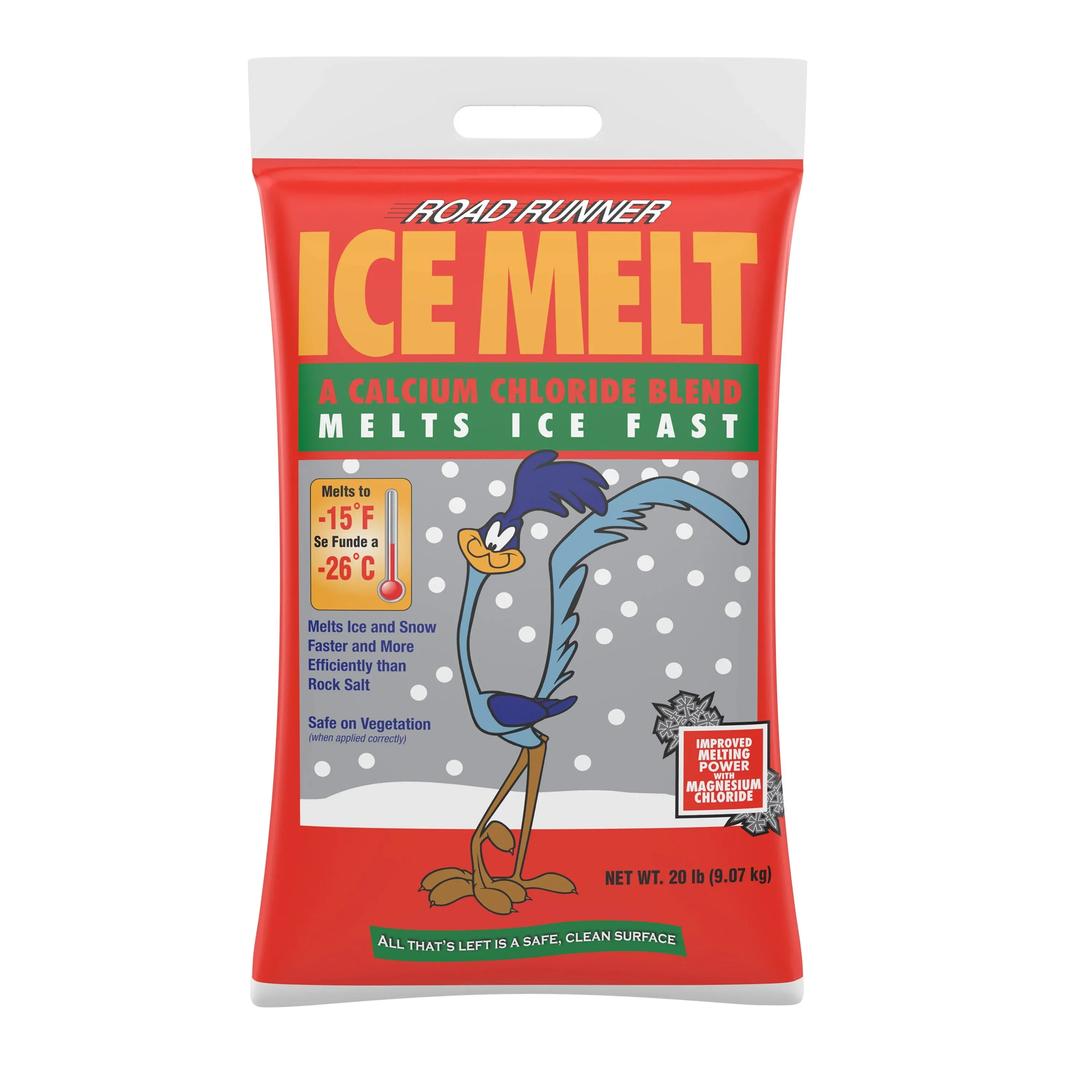 20B-RR Road Runner Premium Ice Melter, 20-Pound