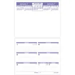 At-a-glance Flip-A-Week Desk Calendar Refill 7 x 6 White Sheets 12-Month Jan to Dec 2024