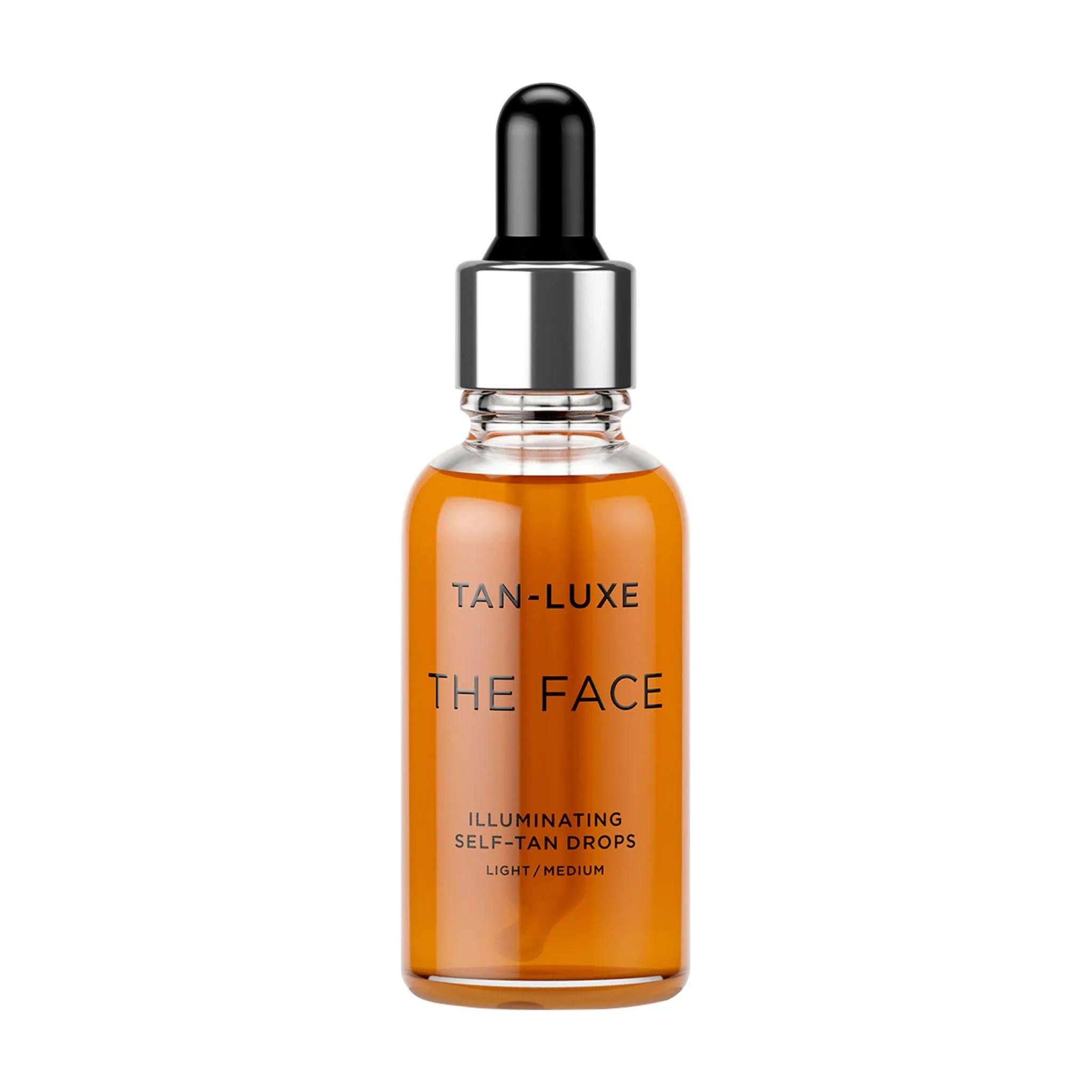 Tan-Luxe The Face Illuminating Self-Tan Drops Light-Medium(3<wbr/>0ml/1.01fl) New