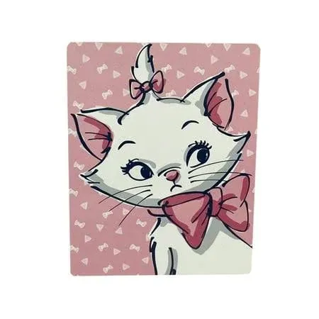 Disney Classics The Aristocats Marie  Blanket &#034;Big Bow&#034; 46&#034; x 60&#039;&#039; Warm Throw