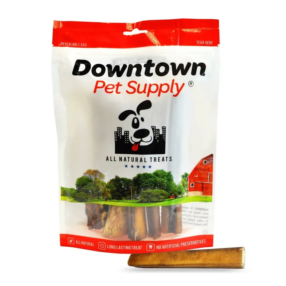 Downtown Pet Supply 6" Jumbo Bully Sticks: 15-Pack