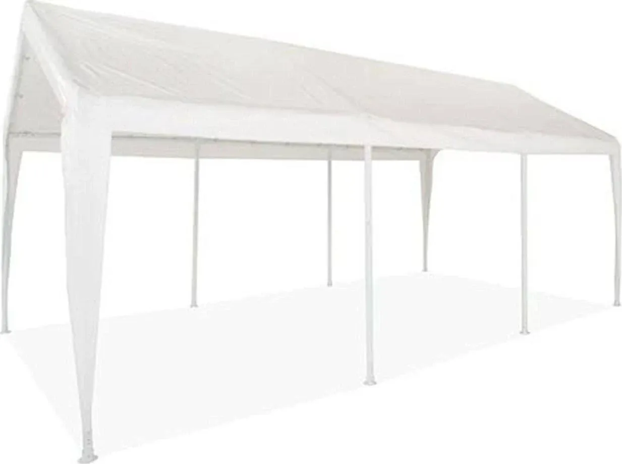 Impact Canopy 10 x 20 ft. Carport 8-Leg Canopy Shelter