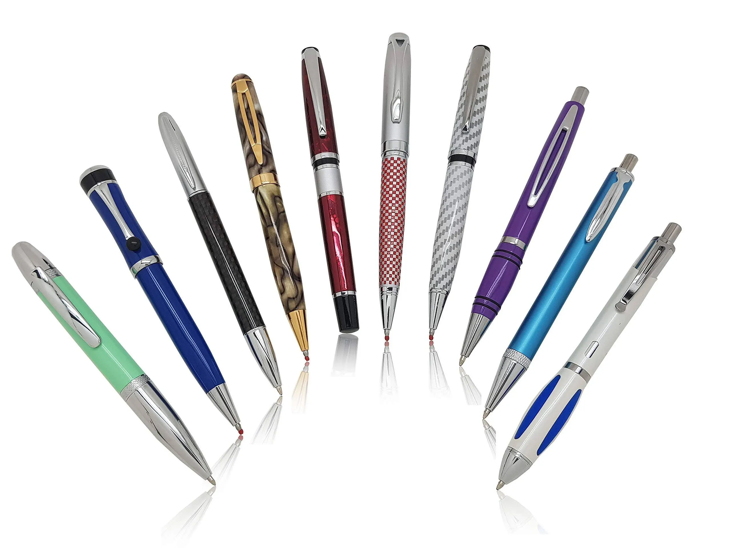 Innovative Metal Pen 10pc Pack With 10 Designs Ballpoint Pen Rollerball Pen Foun