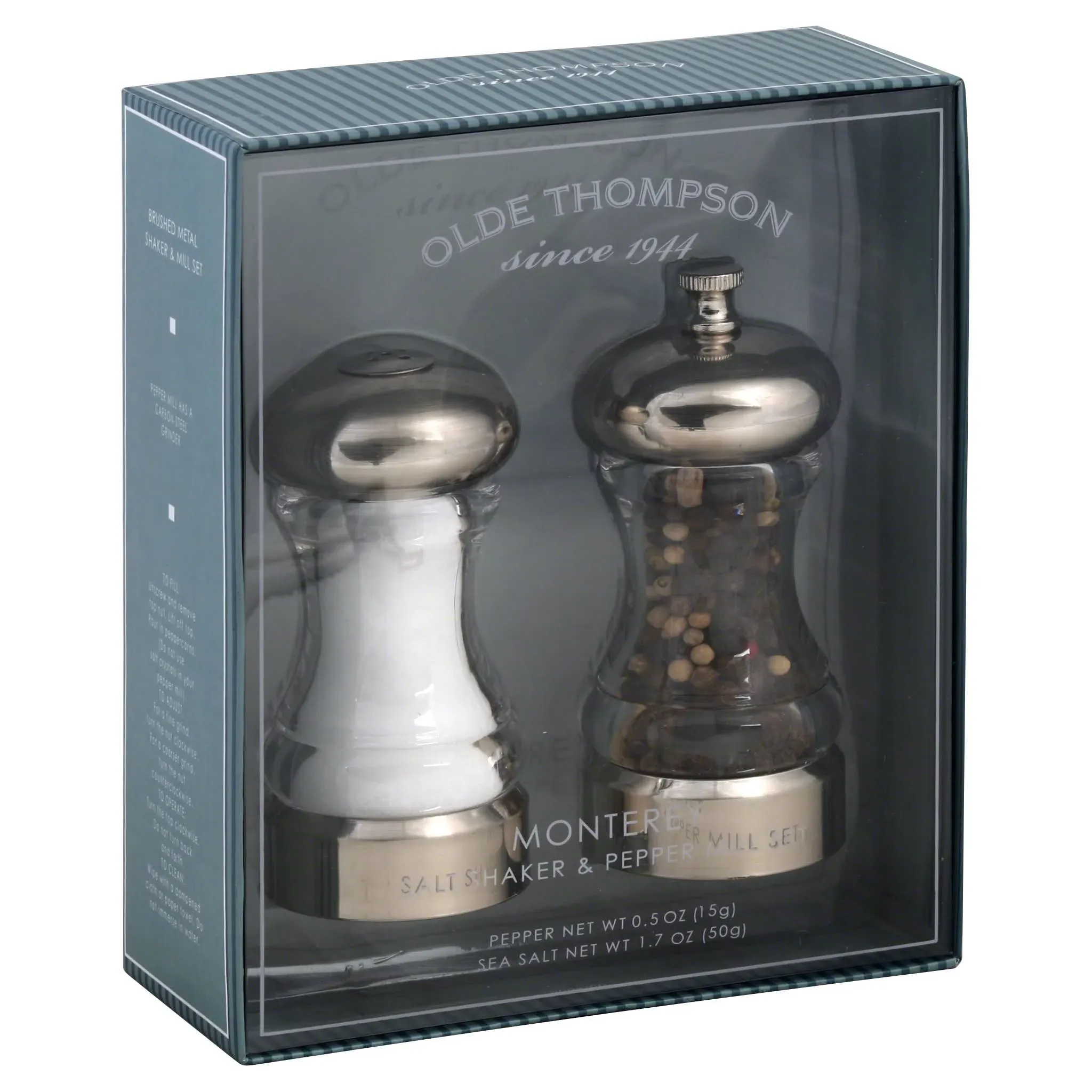 Olde Thompson Salt Shaker & Pepper Mill, Monterey