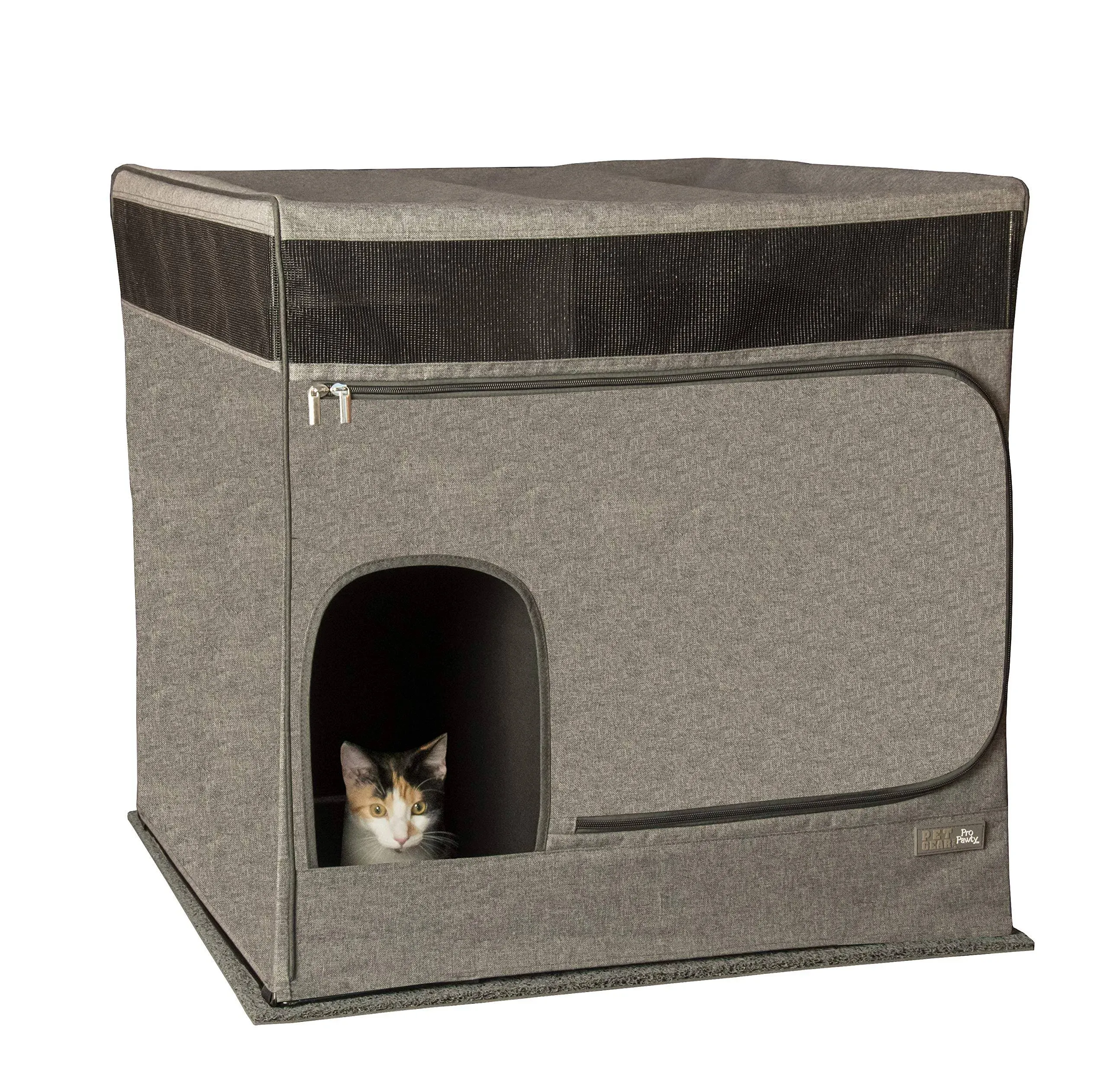 Pet Gear Pro Pawty for Cats, Soft Charcoal