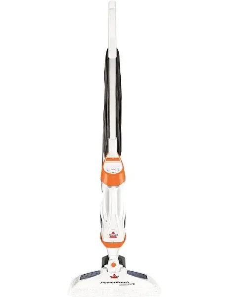 BISSELL 15441 Steam Mop, 1500 W, 13.5 oz Tank, Samba Orange/White