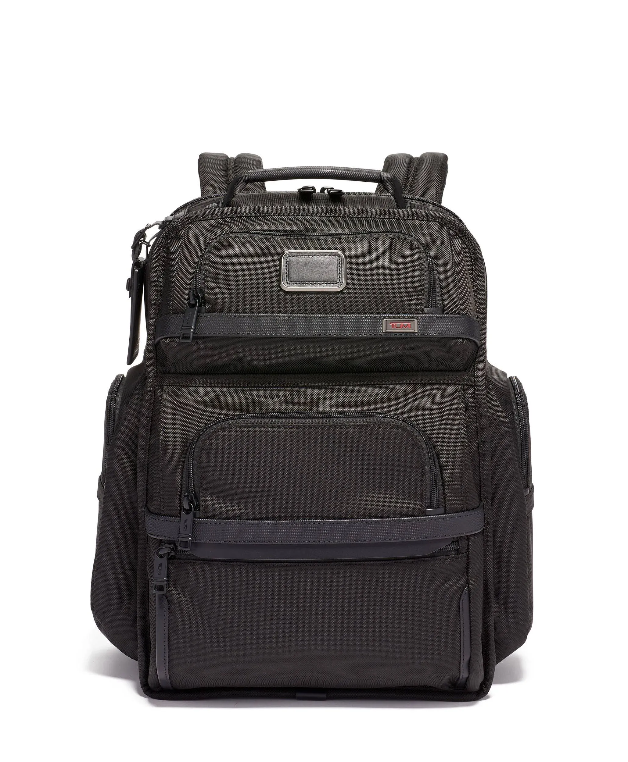 TUMI Alpha 3 Compact Laptop Brief Pack - For Commuters and Business Travelers - 15-Inch Computer Backpack for Men and Women - Black