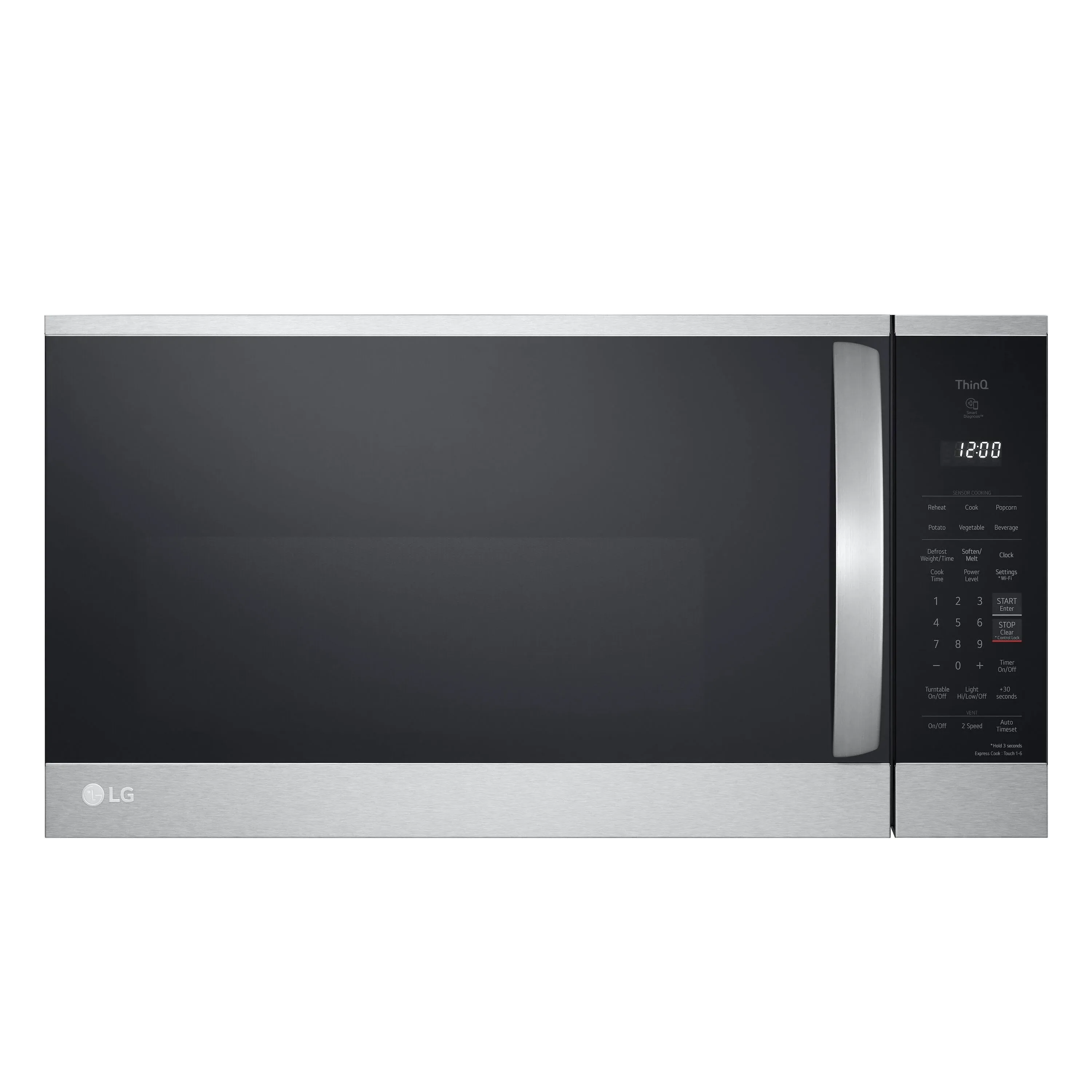 LG Appliance 1.8 Cu. Ft. Over-the-Range Microwave Oven with EasyClean in Stainless Steel