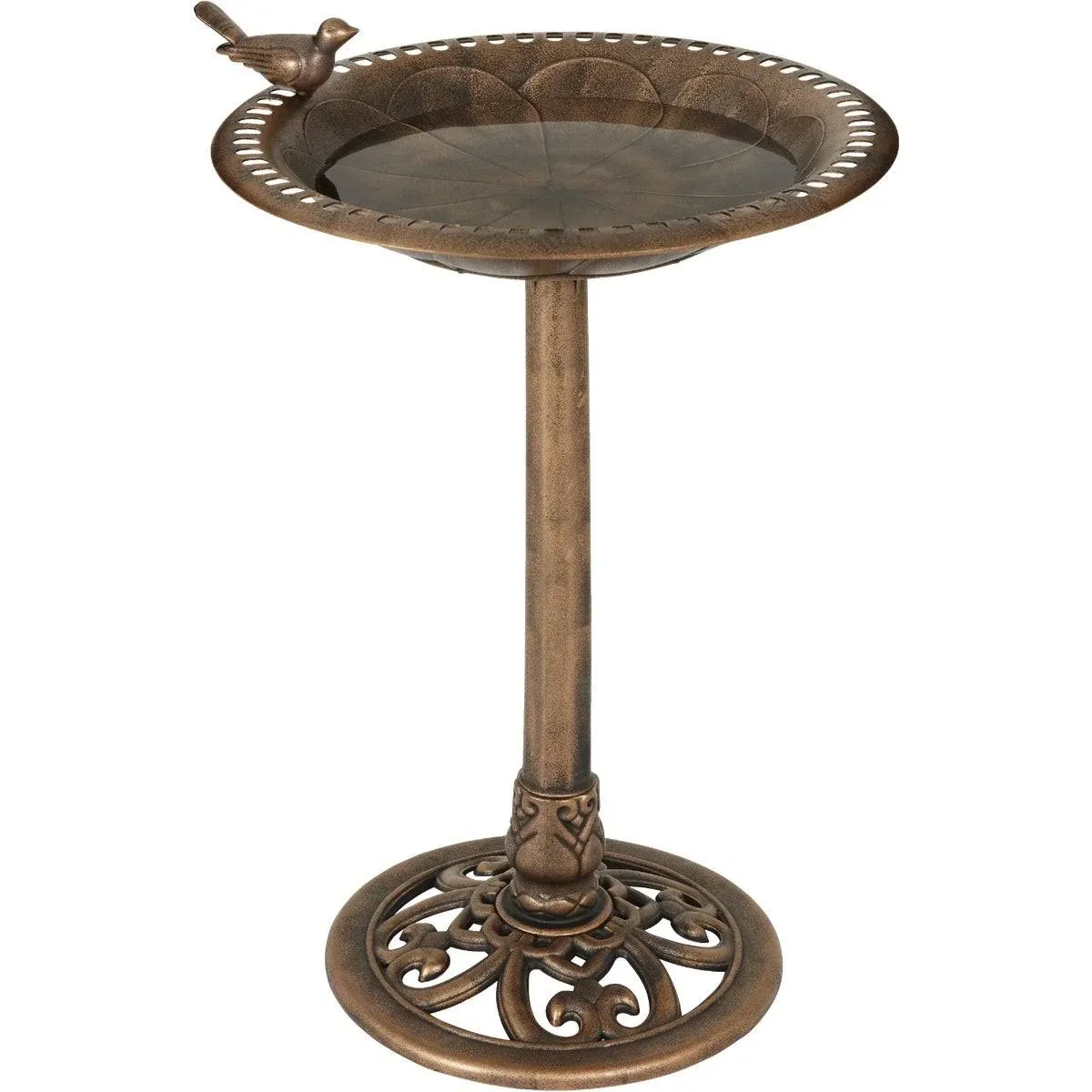 Best Garden Antique Bronze Decorative Pedestal Bird Bath B008-B Best Garden