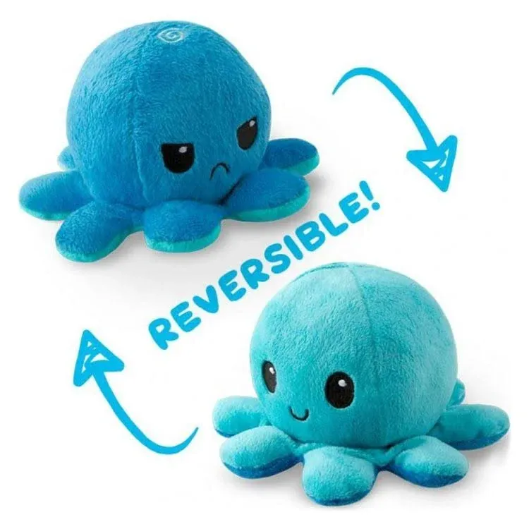 TeeTurtle Reversible Octopus Plush