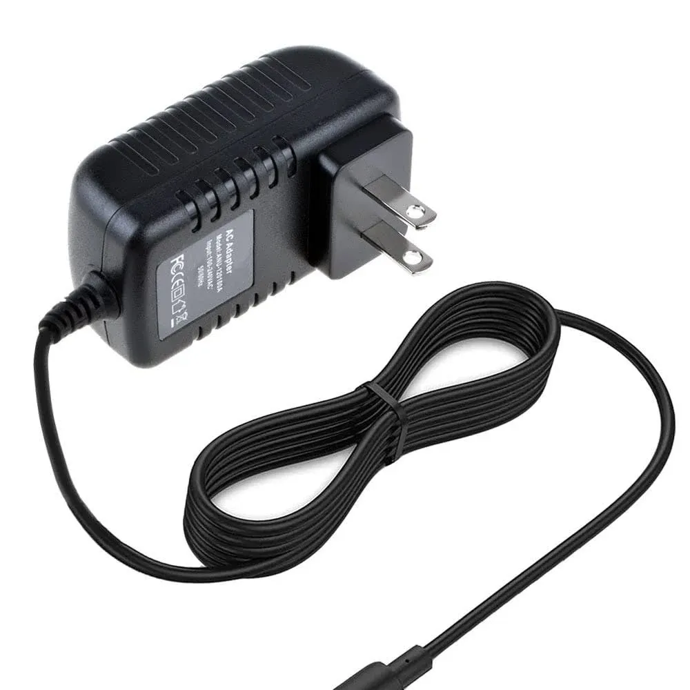 Negative Center Pin 5.5mmx2.5mm 9V 2A AC-DC Adapter Power Supply Cord Charger...