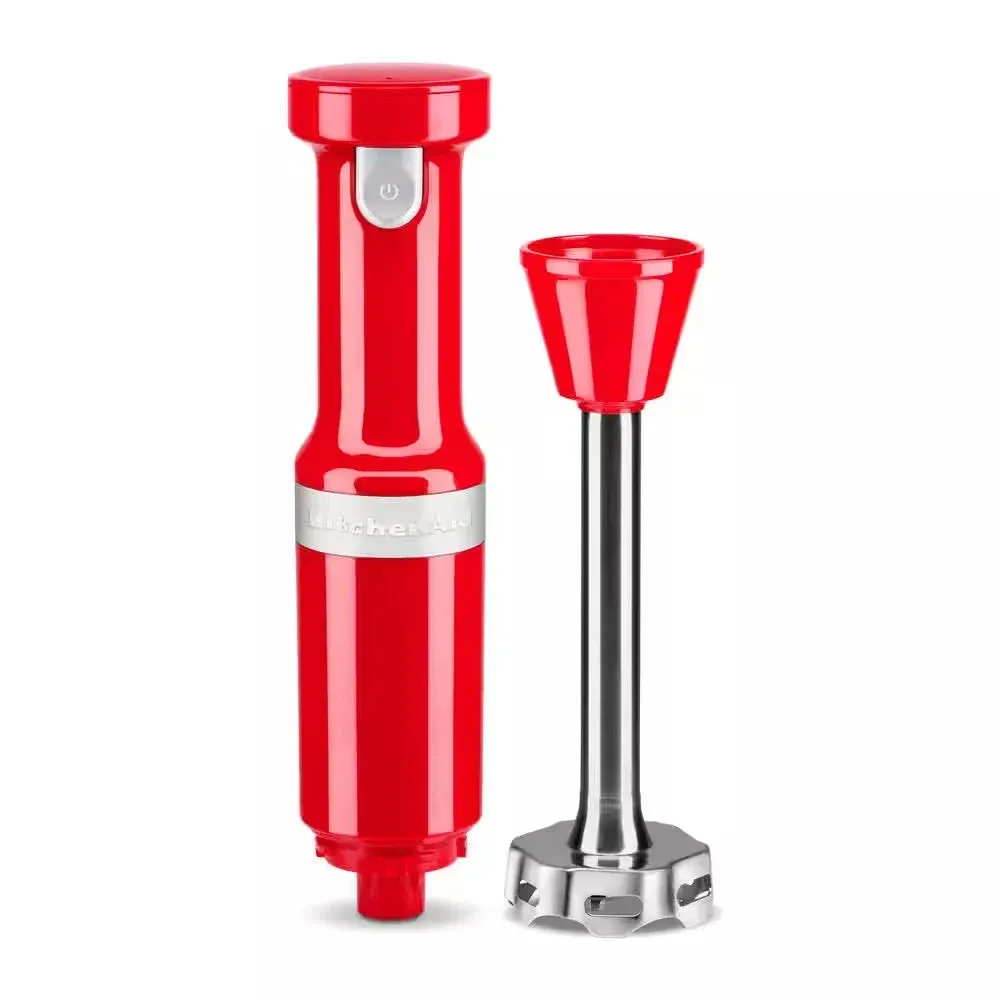 KitchenAid - Cordless Variable Speed Hand Blender - Passion Red