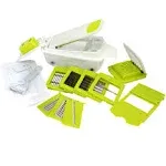 MegaChef 8-in-1 Multi-Use Slicer Dicer Chopper w Interchangeabl<wbr/>e Blades,