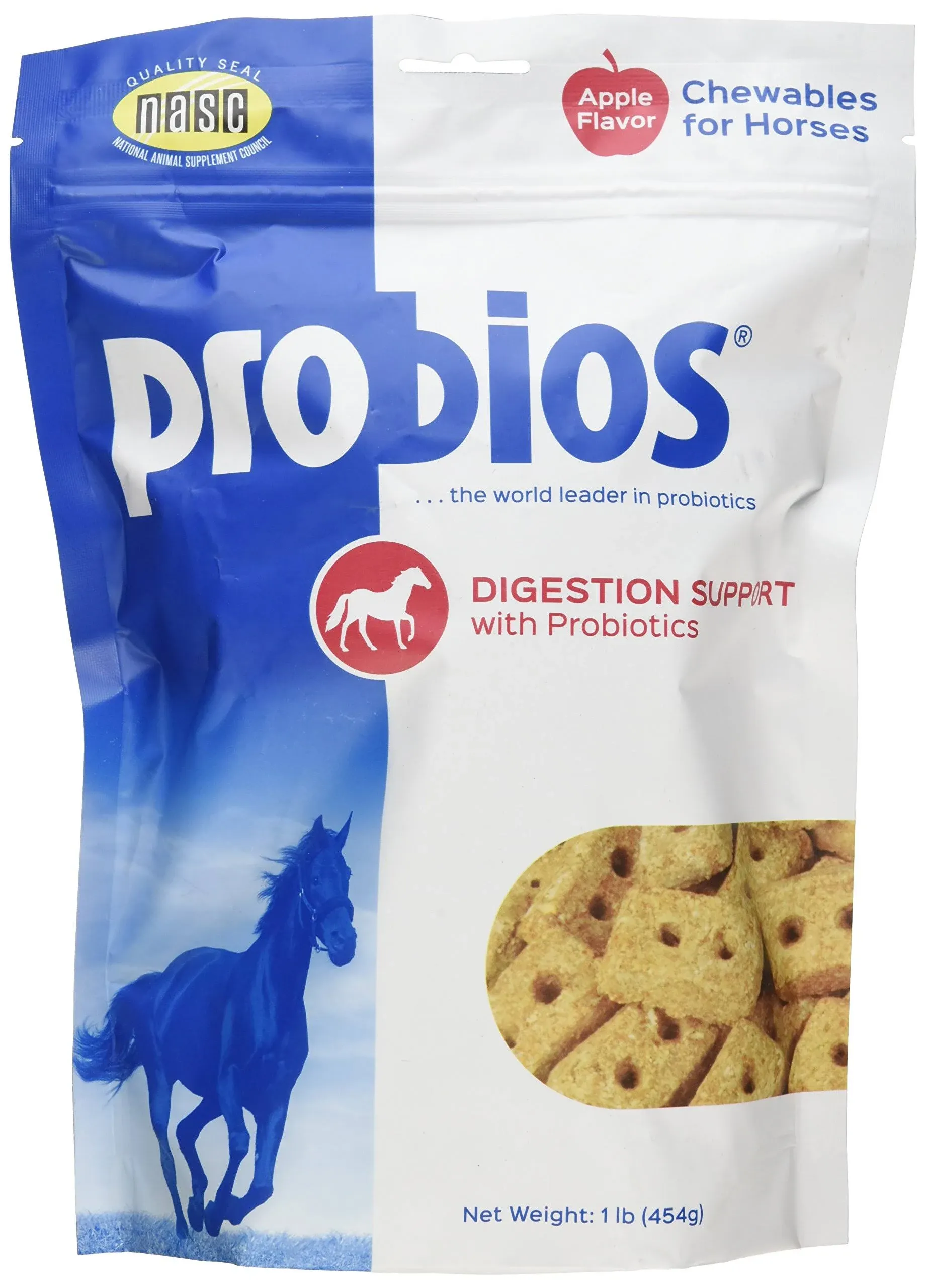 Probios Digestion Support Horse Treats (1 lb)