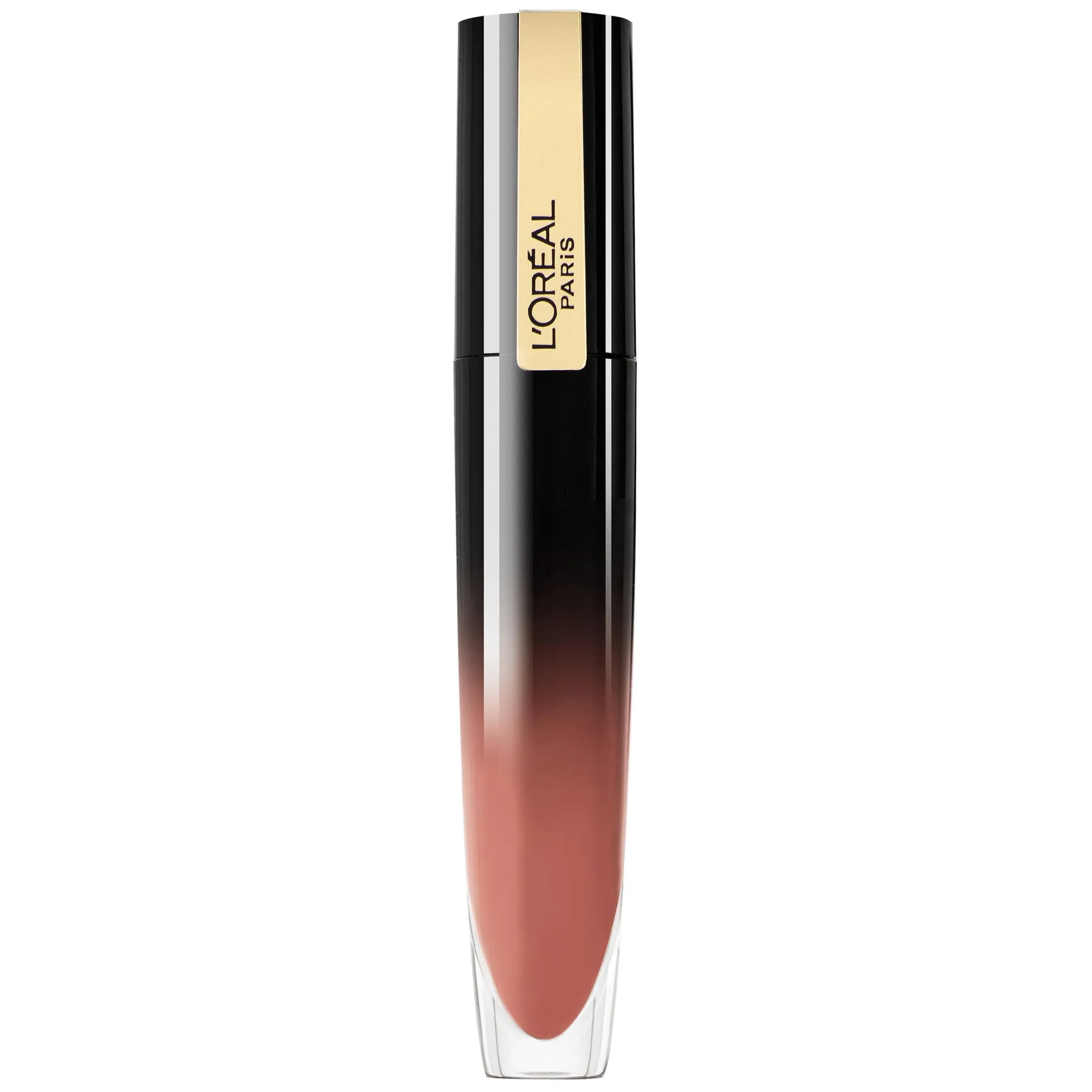 L'Oreal Paris Brilliant Signature Shiny Lip Stain Lipstick, Be Uncontrollable 0.21 Fl Oz.