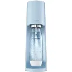 SodaStream Terra Sparkling Water Maker (Misty Blue) with CO2 and DWS Bottle