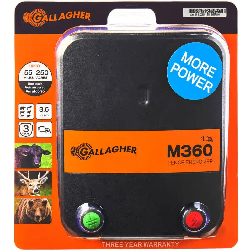 Gallagher Fence Energizer M360