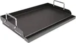 Gas Grill,Fry Griddle 25&#034;x 16” Metal Cooking Griddle Pan Large Flat Top Plate