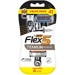 BIC Flex 5 Titanium Disposable Razors