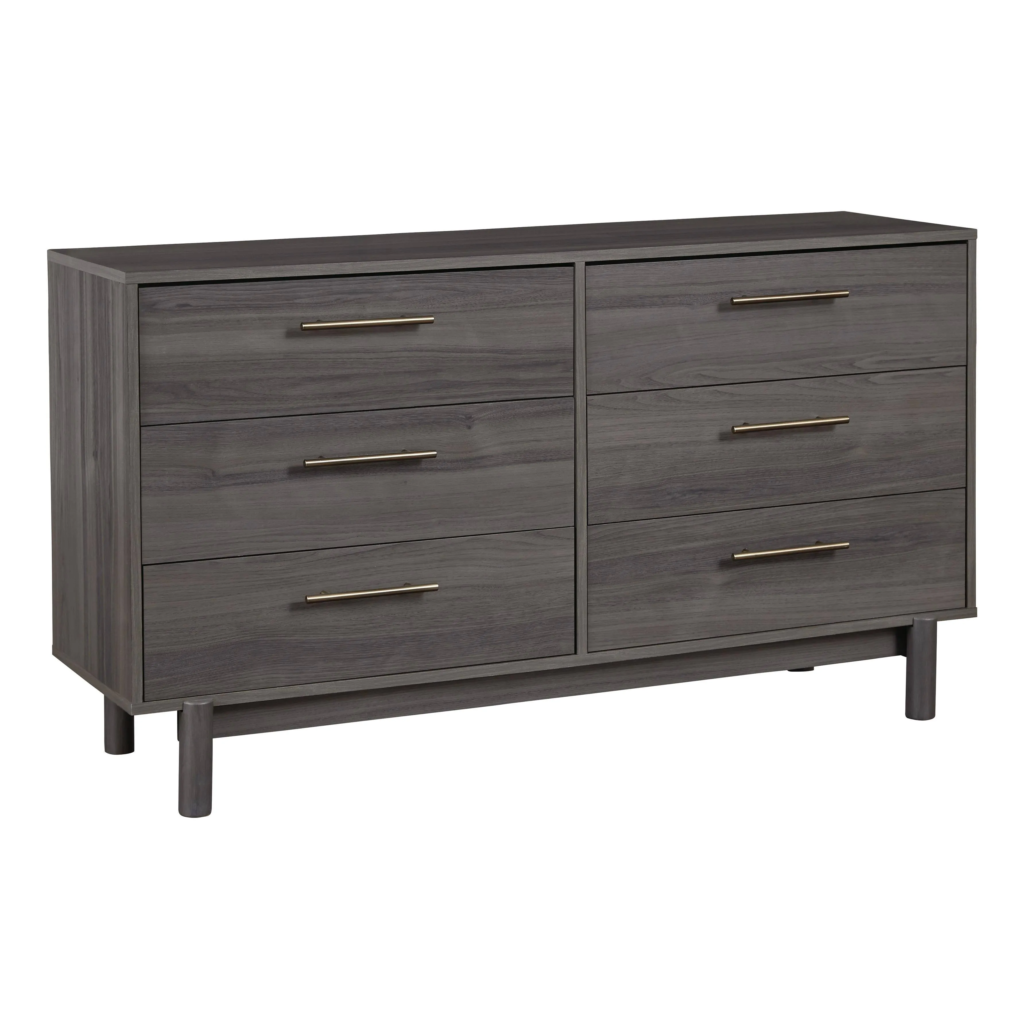 Ashley Brymont Gray Six Drawer Dresser