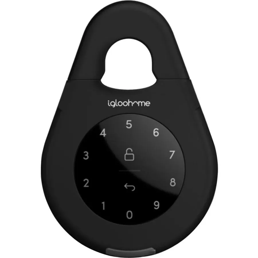 igloohome Keybox 3 Smart Lock Box, Large Key Safe m/Airbnb Sync (iOS/Android) – Fjerngenerer Bluetooth-nøgler og pinkoder uden internet