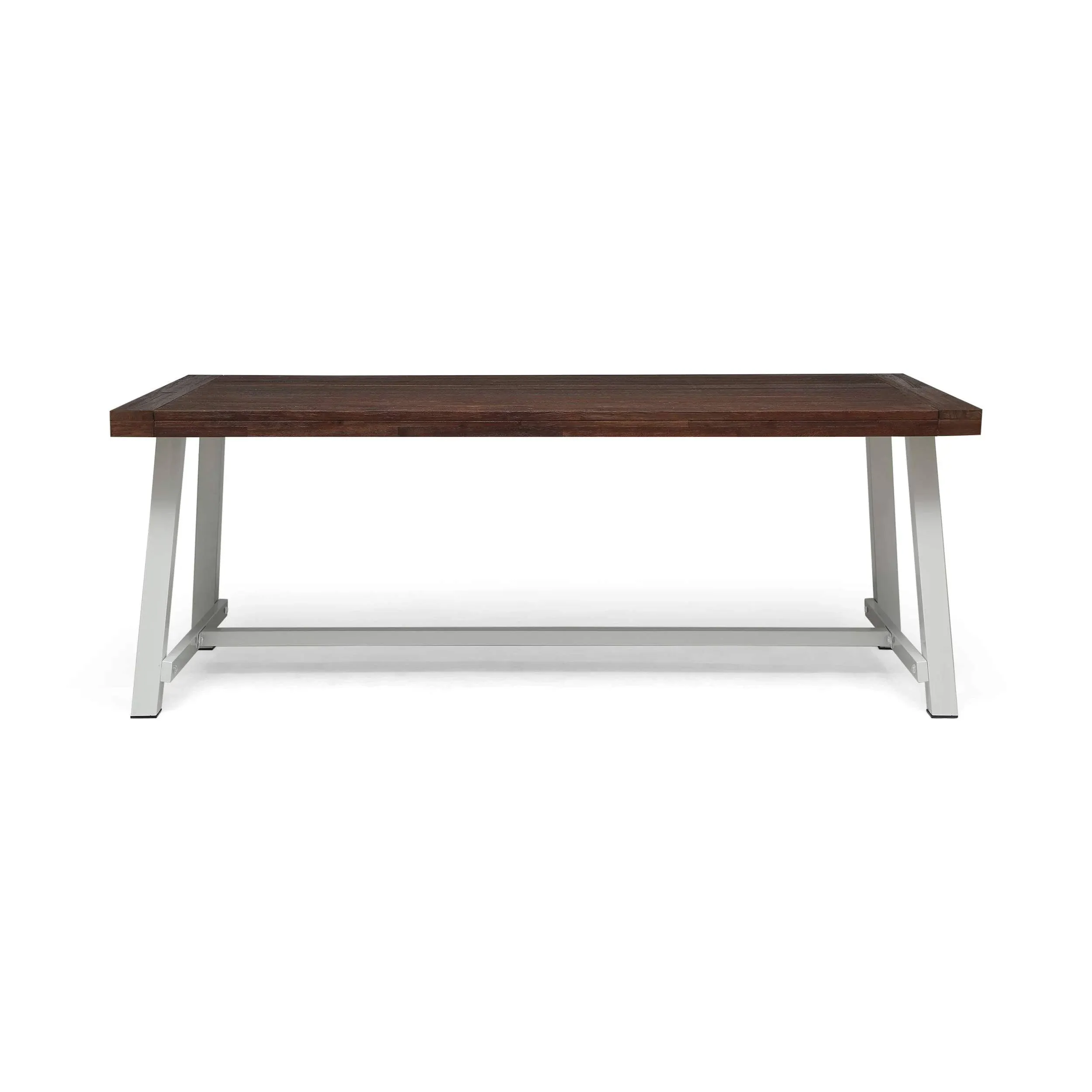 GDFSTUDIO Outdoor Eight Seater Dining Table and Finish