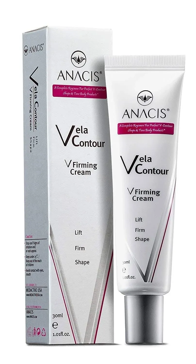 Double Chin Reducer Neck Firming Face Shaping Cream Vela Contour - 30ml