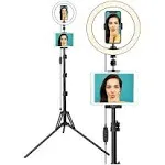 12’’ Ring Light with Tripod Stand (72’’ Tall)