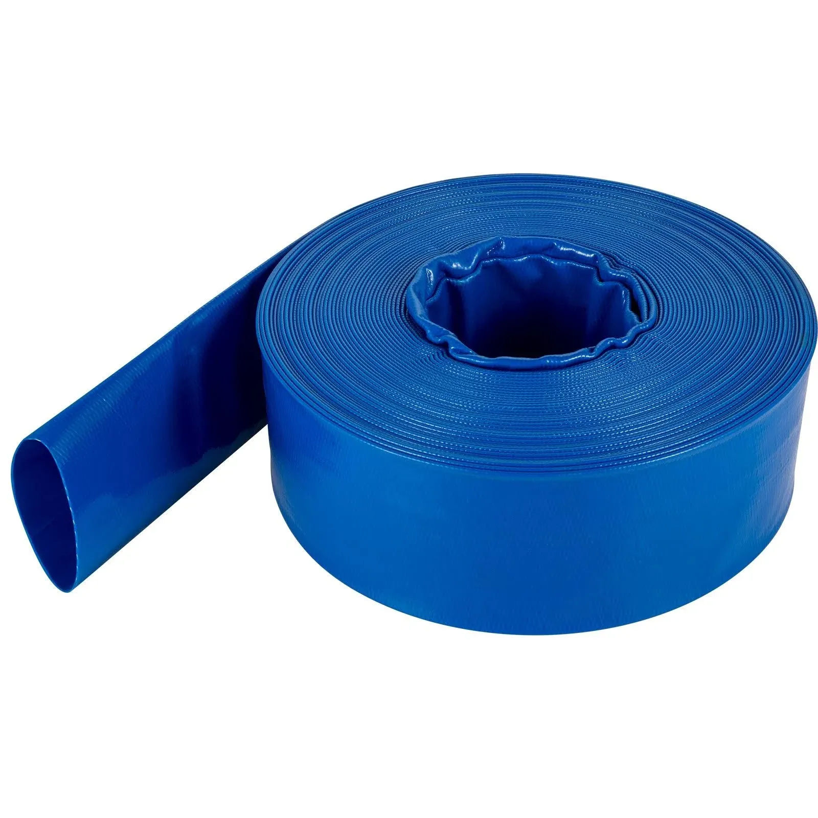 VEVOR 3 x 53 ft. Heavy Duty Backwash Drain Hose Blue