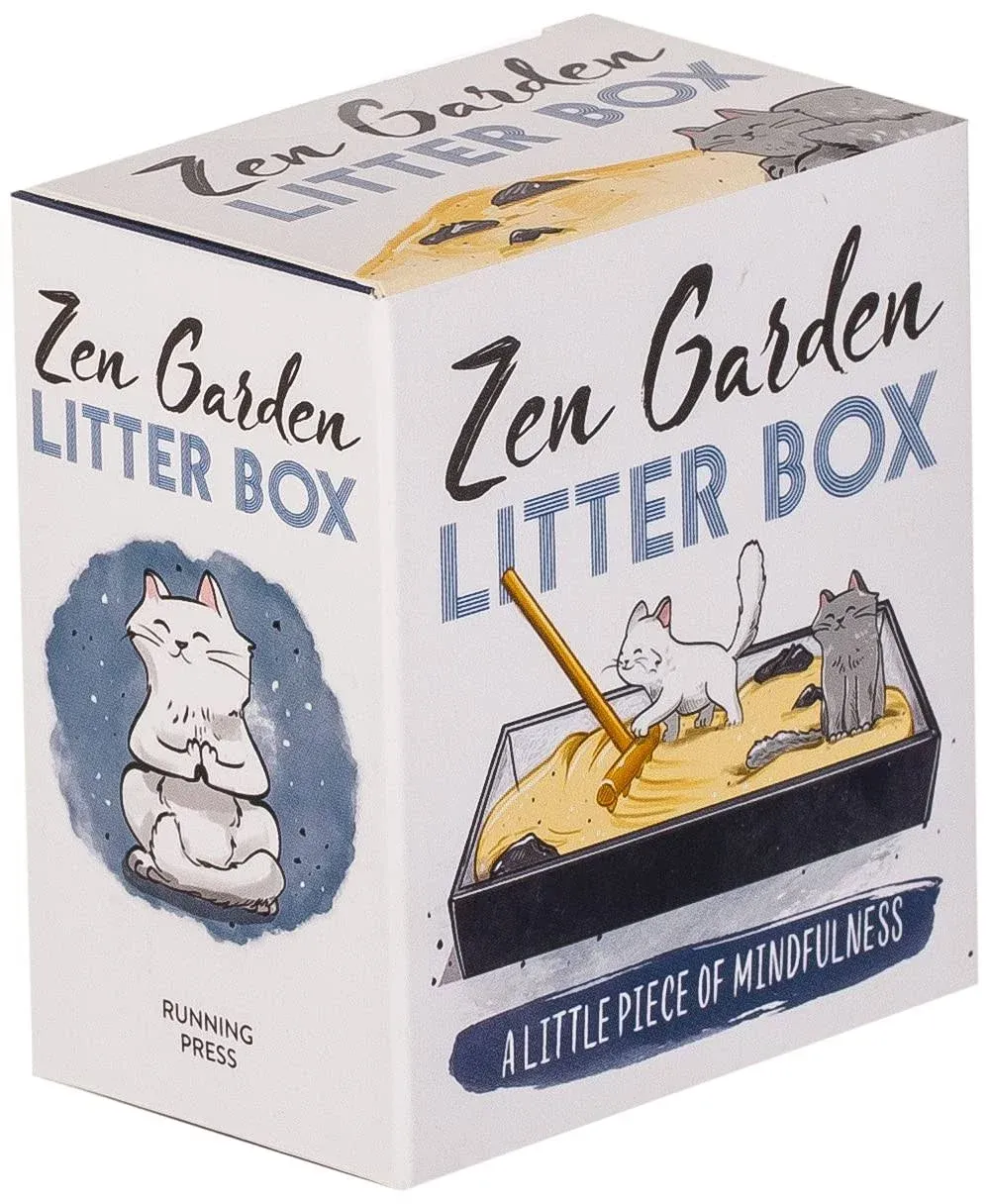 Zen Garden Litter Box: A Little Piece Of Mindfulness (Rp Minis) Sealed w/dings