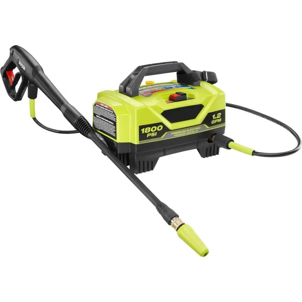 RYOBI 1800 PSI Electric Pressure Washer RY141820VNM