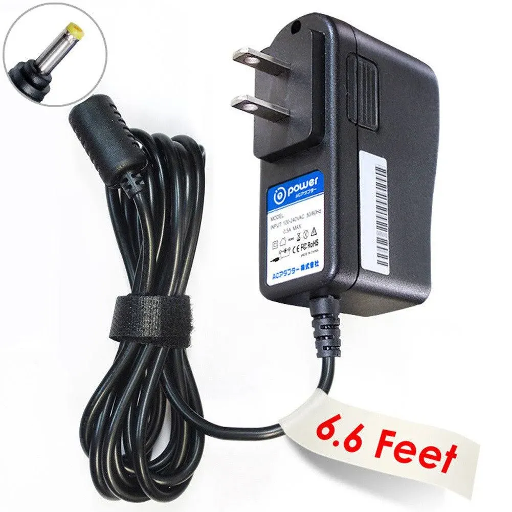 T-Power 6.6ft 7.5V AC Adapter Charger Compatible with for Fujitsu ScanSnap S1300 ...