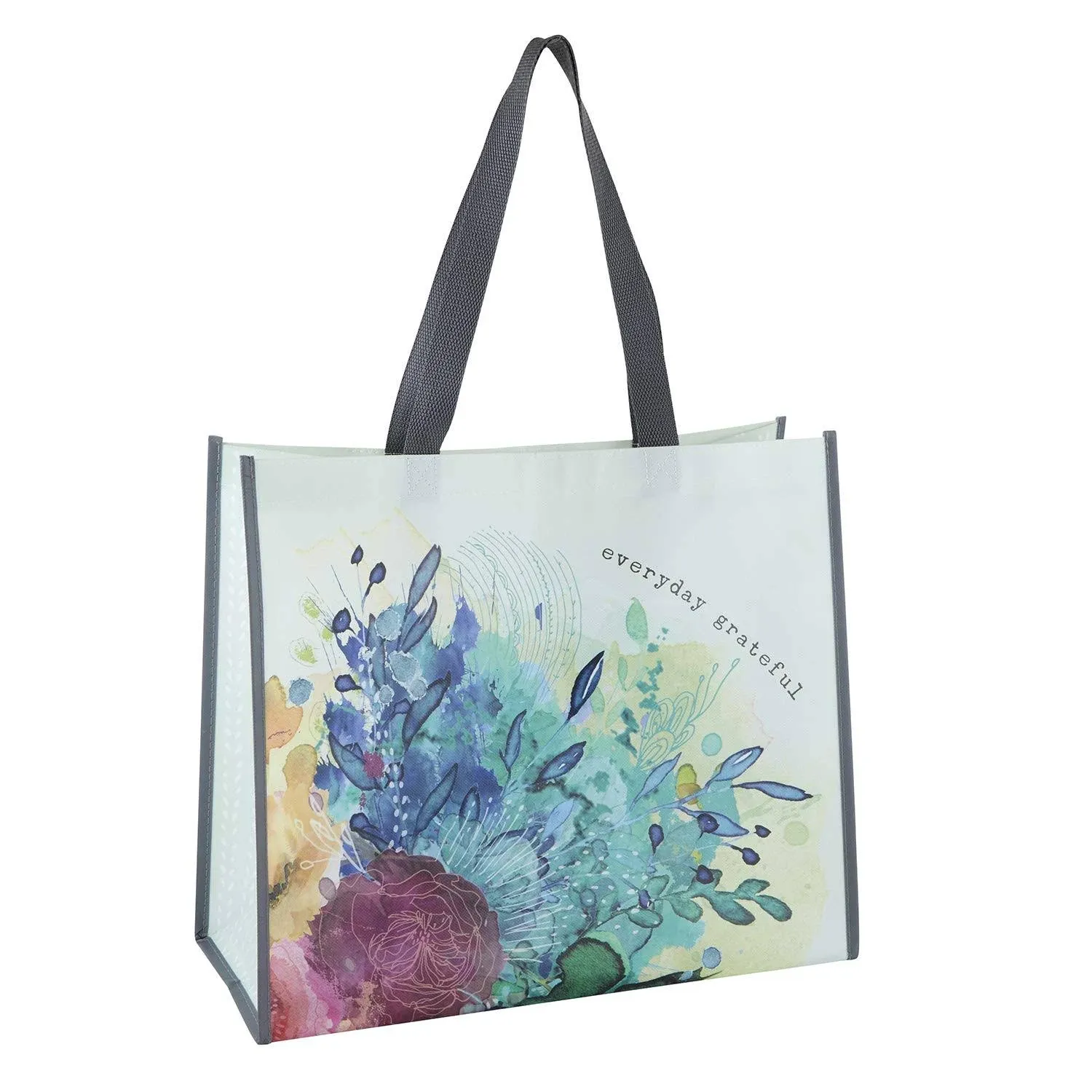 Everyday Grateful Tote Bag featuring art by Amylee Weeks