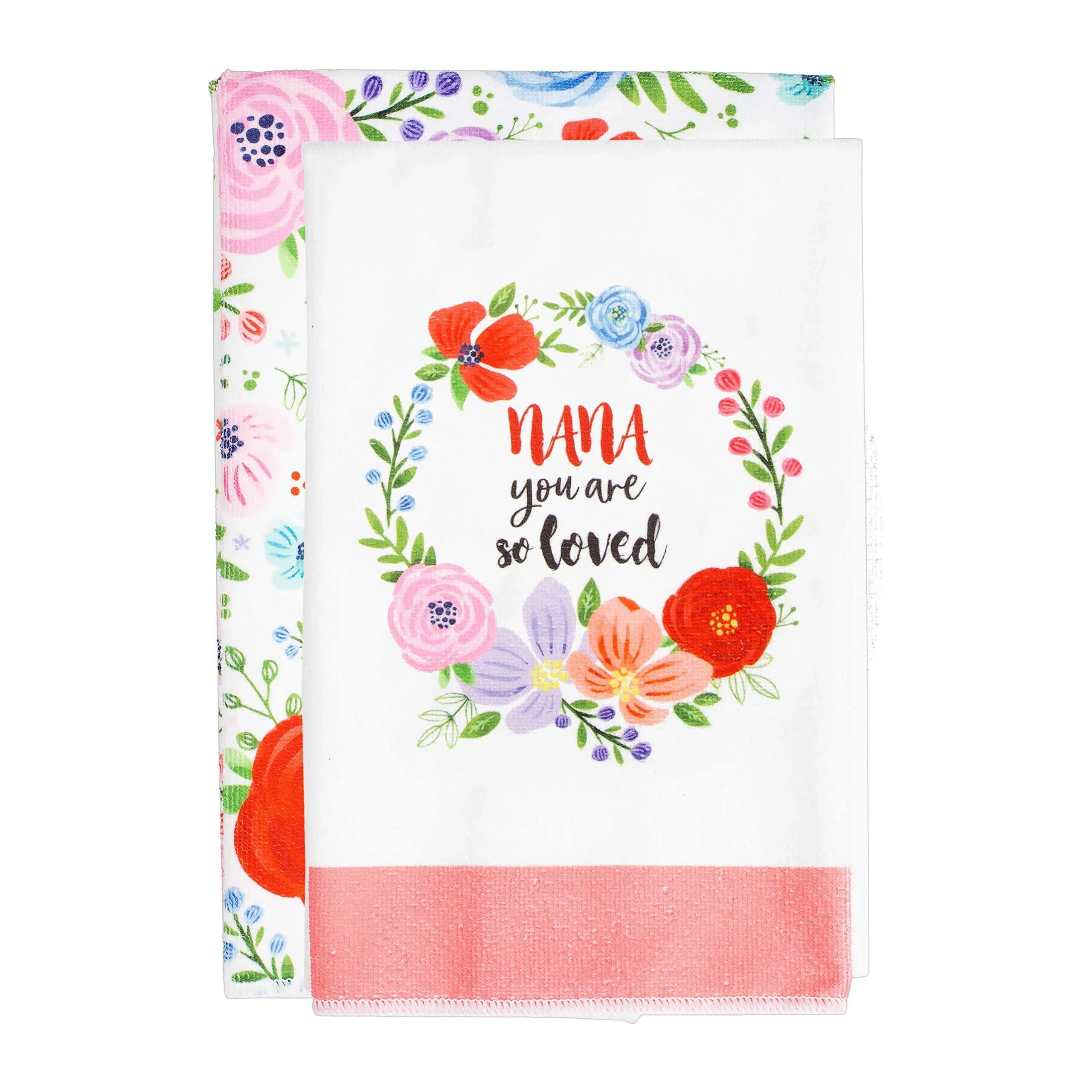 Nana Tea Towel Gift Set\n(2 - 19.75" x 27.5")