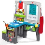 Step2 Kids Great Creations 360 Junior Artists Plastic Art Center Desk Easel, Size: Large