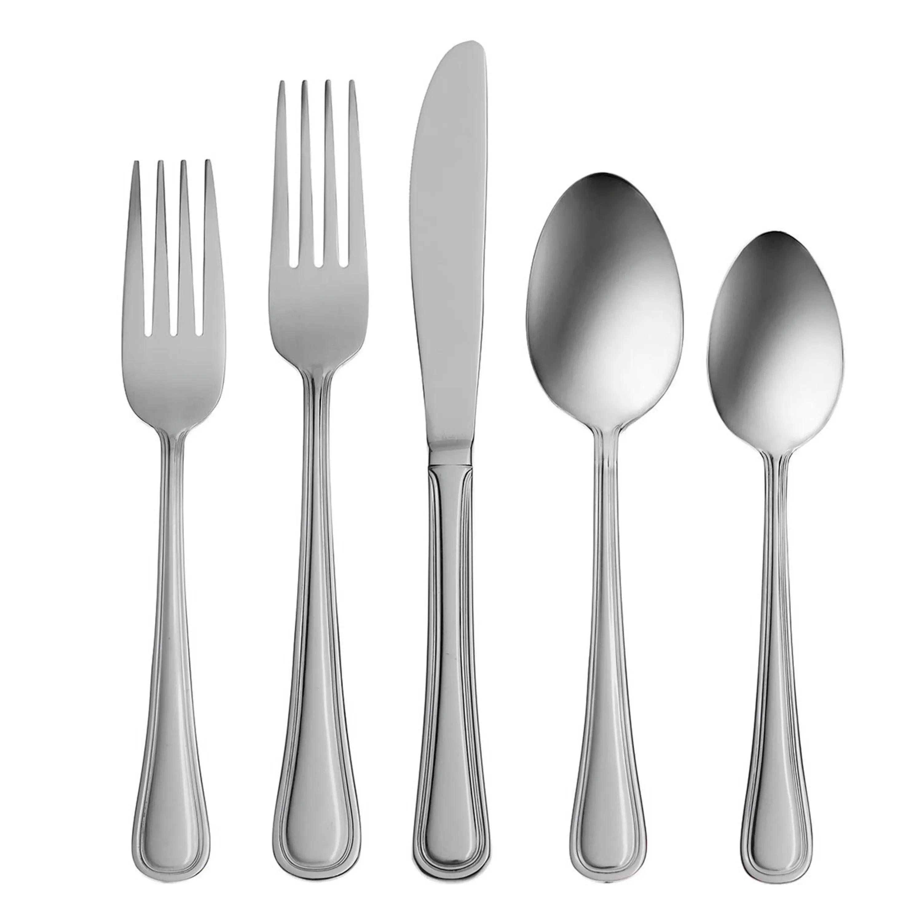 Oneida Hollis 74-Piece Everyday Flatware Set