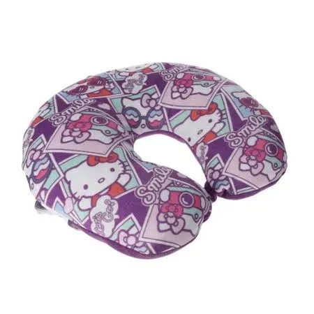 Hello Kitty Portable Travel Neck Pillow, Pink