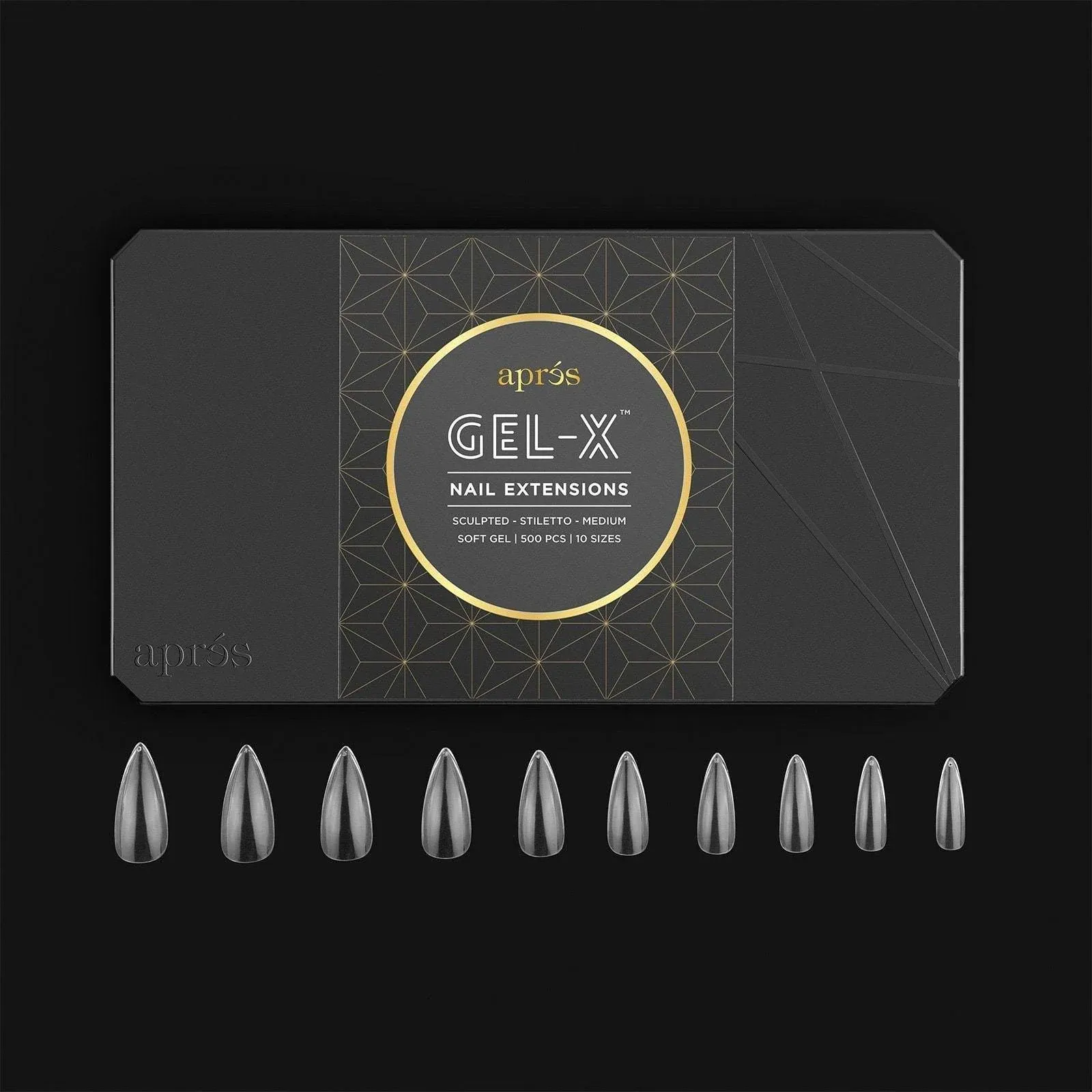 Apres / Gel-X Tips Box - Sculpted Stiletto Medium