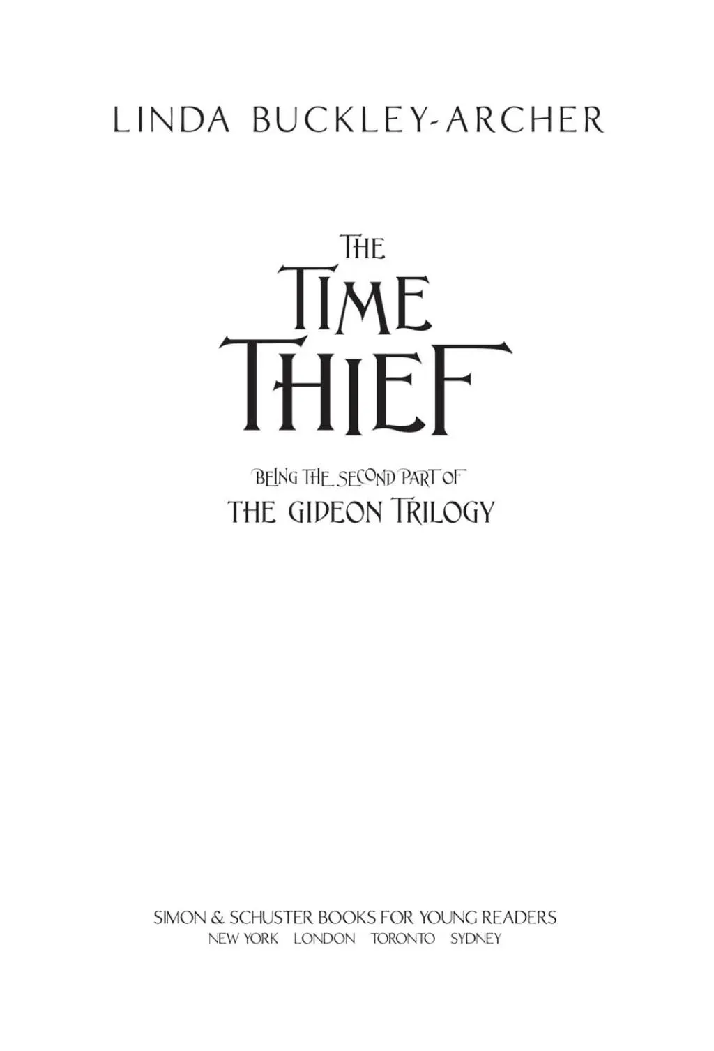 The Time Thief [Book]