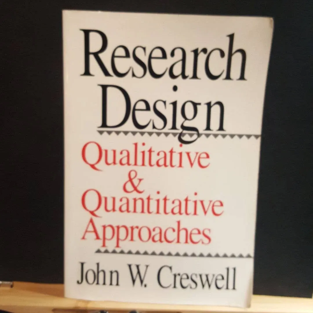 Research Design: Qualitative and Quantitative Approaches [Book]