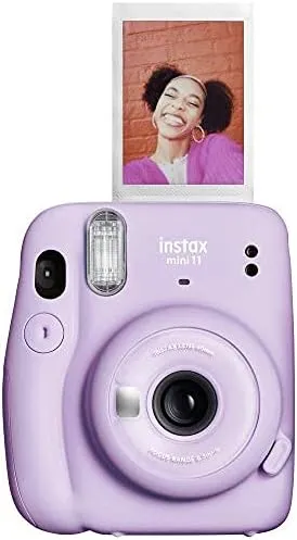 Fujifilm Instax Mini 11 Instant Camera - Lilac Purple + w/60-pack